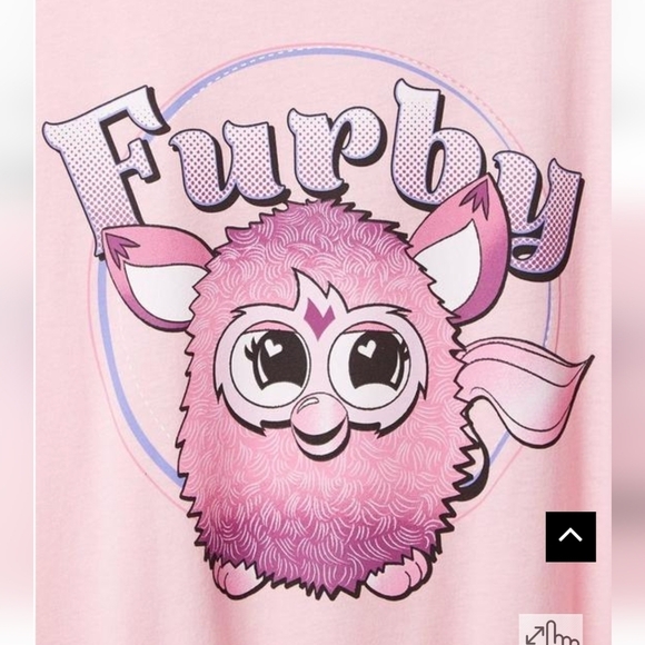 Torrid FURBY Classic Fit Cotton tee shirt  1x - Picture 5 of 9